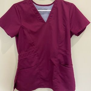 Small Greys Anatomy scrub top